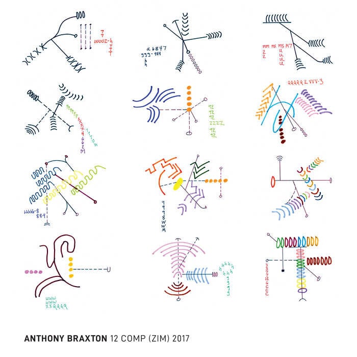 Album - 12 Comp (ZIM) 2017 by Anthony Braxton